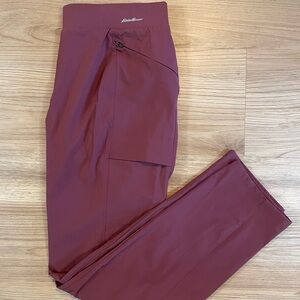 Eddie Bauer Women’s Incline Utility Pants in Maroon